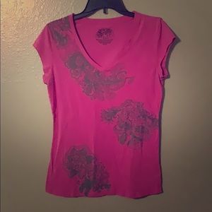 Pink Stranded Tee Shirt